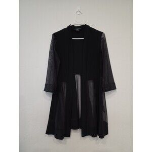 R&M Richard’s Women's Black Cardigan Size Medium